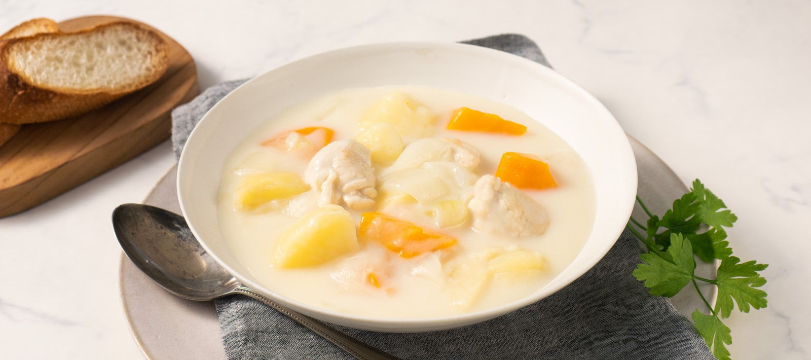 TASTY WHITE STEW *by S&B