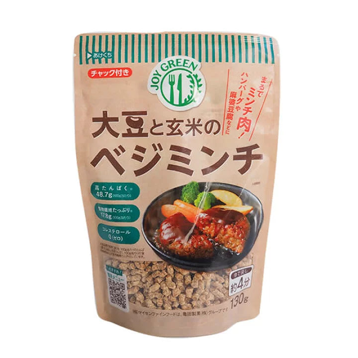 MAISEN SOYBEANS & BROWN RICE VEGETABLE MINCE 130G