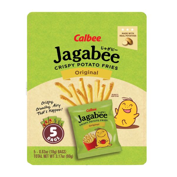 CALBEE JAGABEE ORIGINAL 5 BAGS 90G