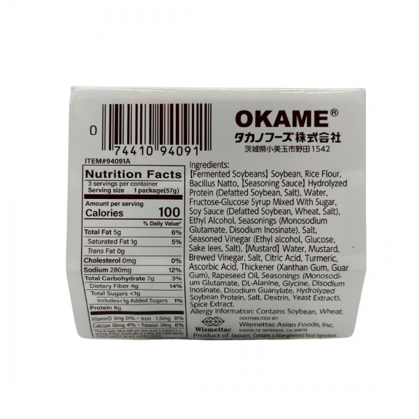Okame Kotsubu Natto Mini 3p 150g