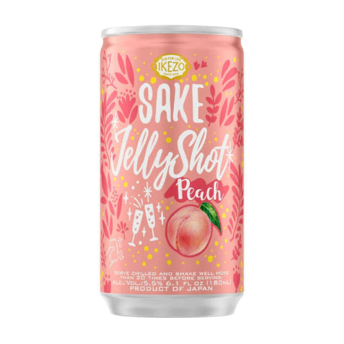 IKEZO SAKE JELLY SHOT PEACH 180ML