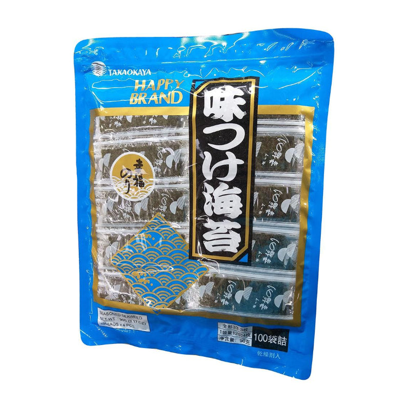 Takaokaya Happy Brand Seasoned Seaweed 76g