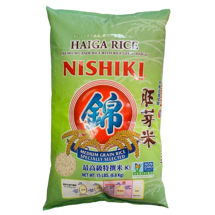 NISHIKI Haiga Rice - 15lbs