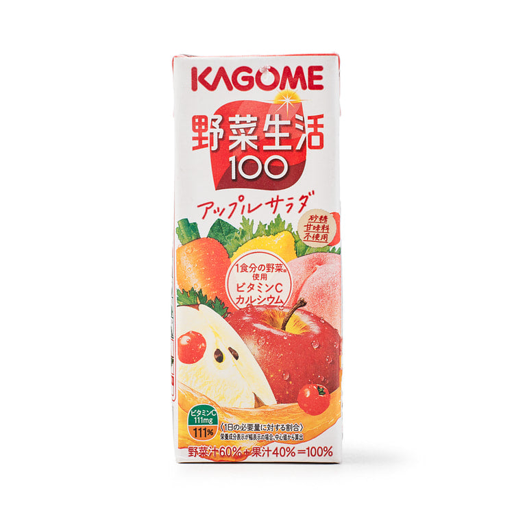 KAGOME YASAISEIKATSU APPLE 200ml