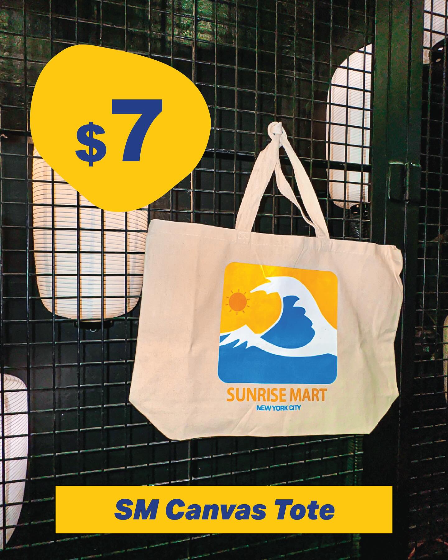 Sunrise Mart Canvas Tote Bag