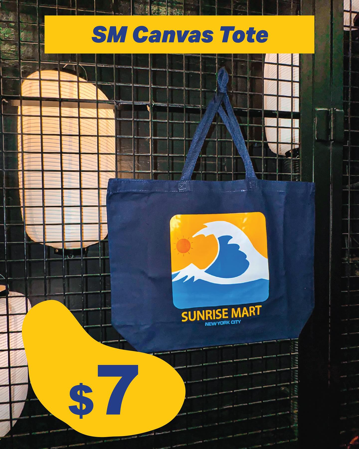 Sunrise Mart Canvas Tote Bag