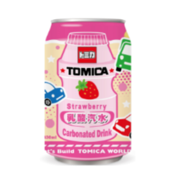 Tomica Strawberry Carbonated Soft Drink 330ml