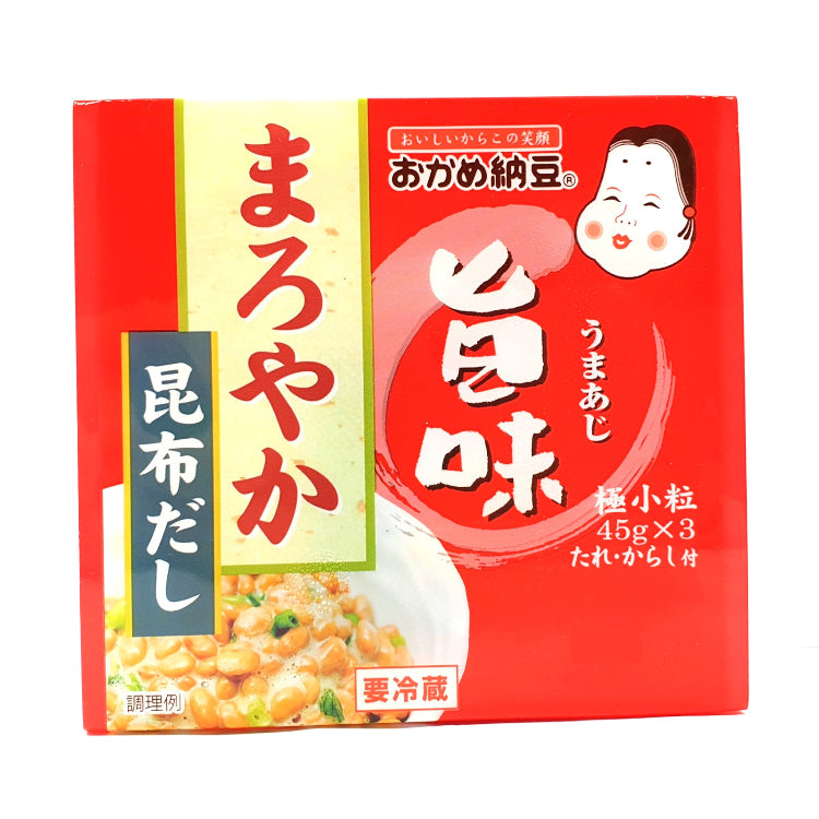 Okame Uma Aji Konbu Dashi Natto 4P