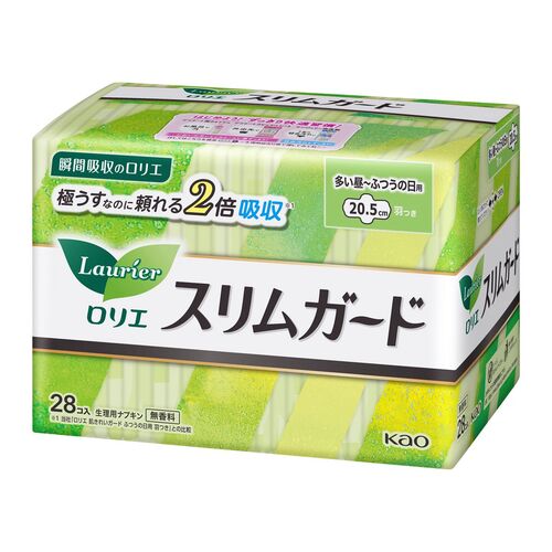 KAO LAURIER SANITARY NAPKIN 20.5CM