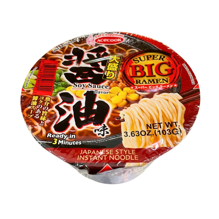 Acecook Super Big Soy Sauce Ramen 103g