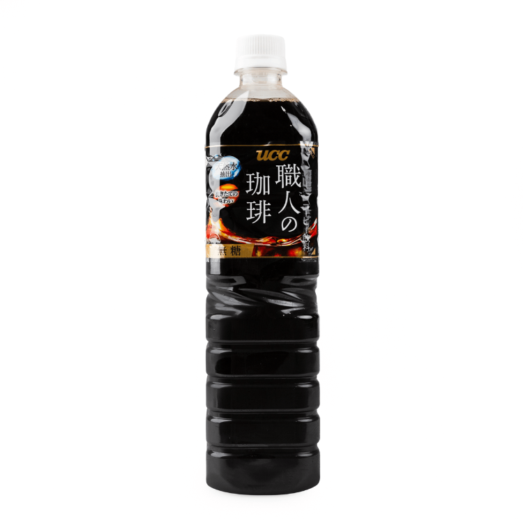 UCC SHOKUNIN COFFEE NO SUGAR 900ML