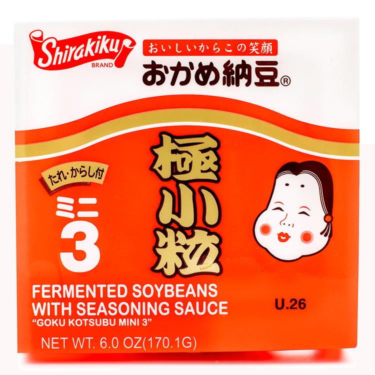 Okame Kotsubu Natto Mini 3p 150g