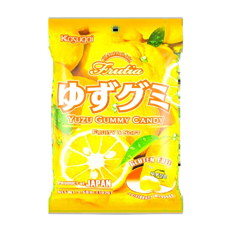 KASUGAI Gummy Yuzu- 102g