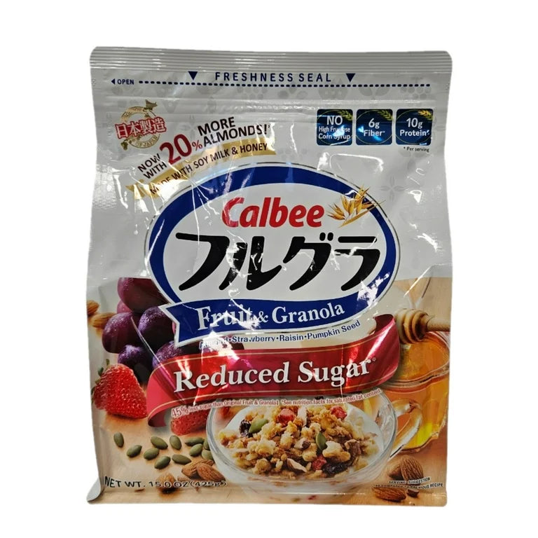 CALBEE FRUGRA REDUCED SUGAR 350G