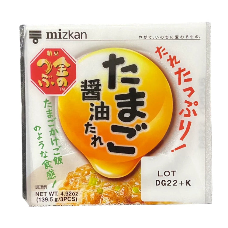 MIZKAN TAMAGO SHOYU TARE NATTO 139.5G