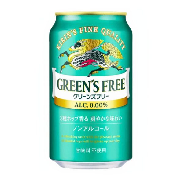 Kirin Green's Free Non Alcohol Beer 350ml