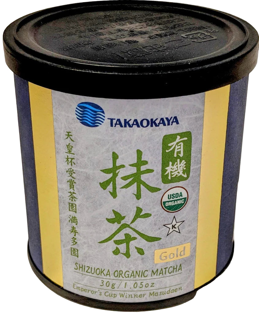 Takaokaya Shizuoka Organic Matcha GOLD 30g