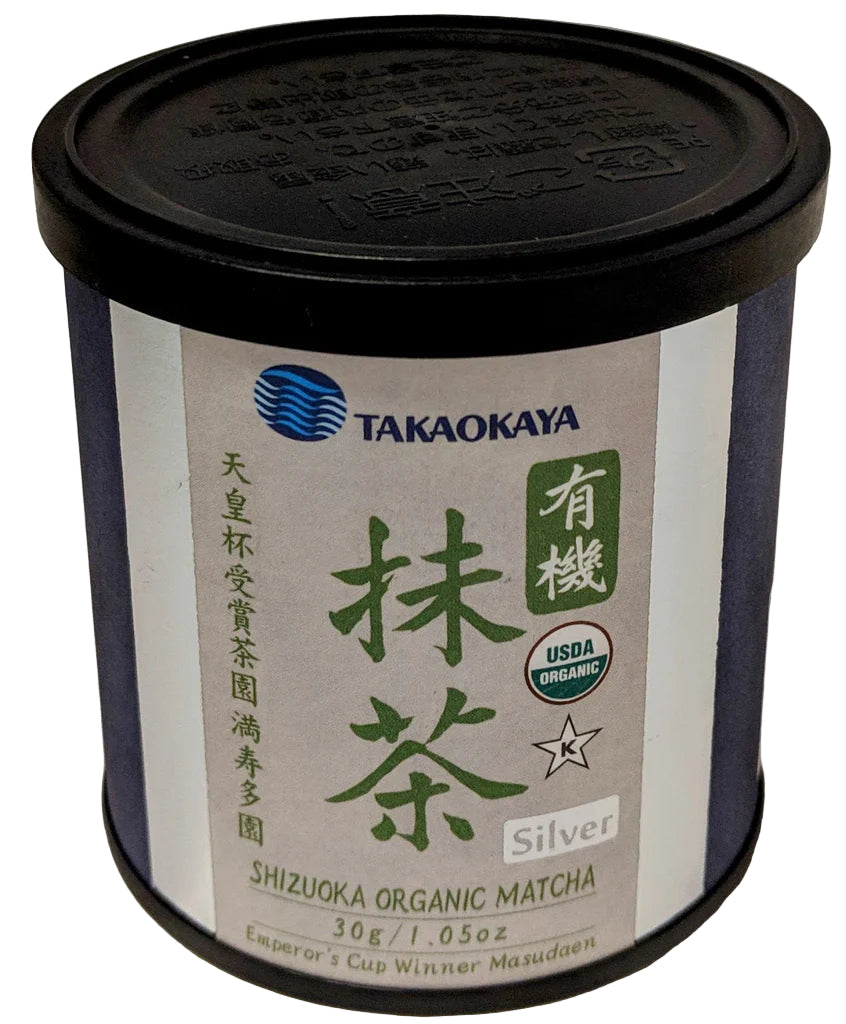 Takaokaya Shizuoka Organic Matcha SILVER 30g