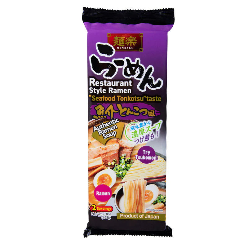 Hikari Menraku Seafood Tonkotsu 195g