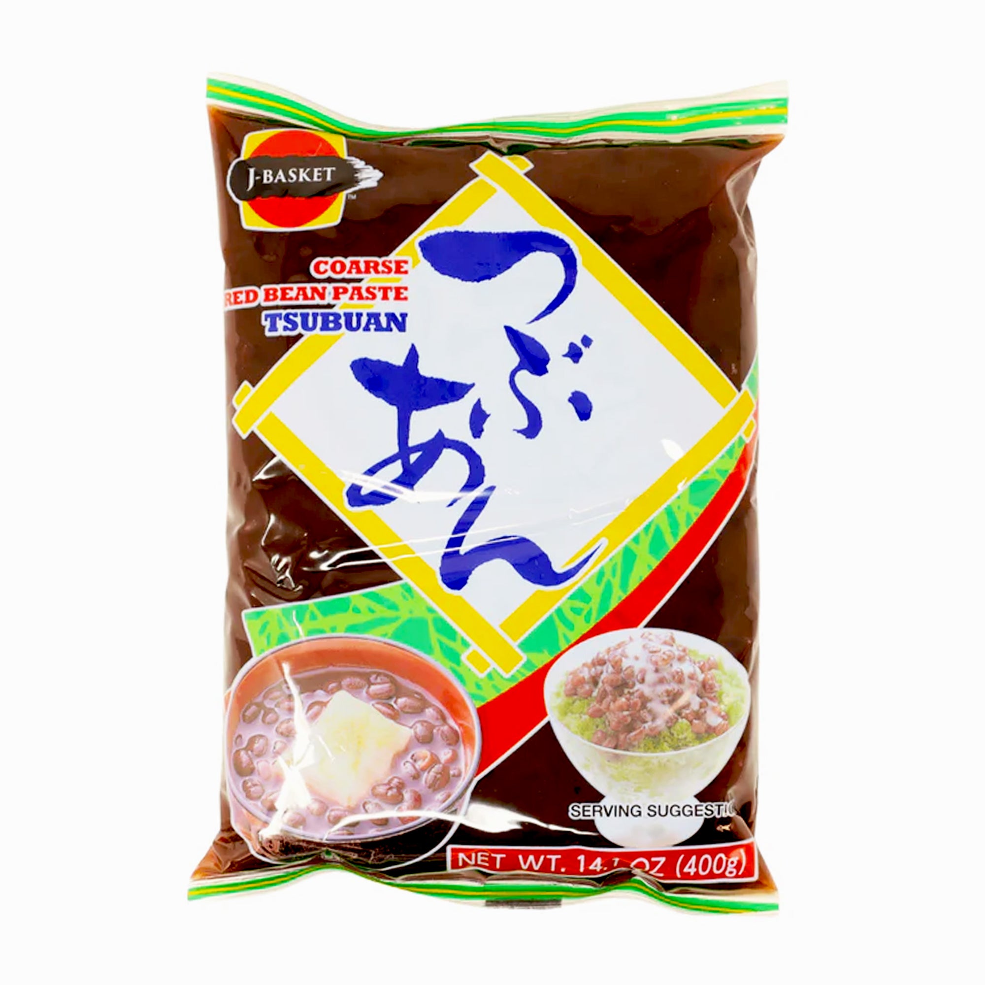 Tsubaun J-Basket Coarse Red Bean Paste Tsubuan 400g – Sunrise Mart Brooklyn