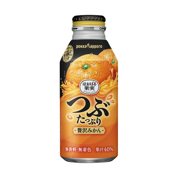 POKKA SAPPORO TSUBU TAPPURI MIKAN  350ML
