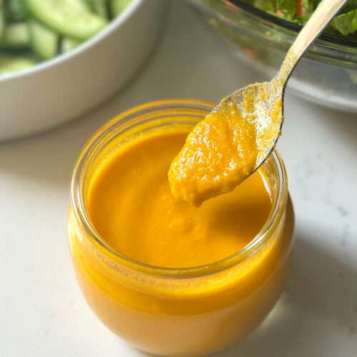 HOMEMADE GINGER CARROT DRESSING 10oz