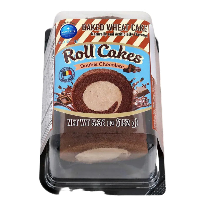 Monteur Roll Cake Double Choco 152g