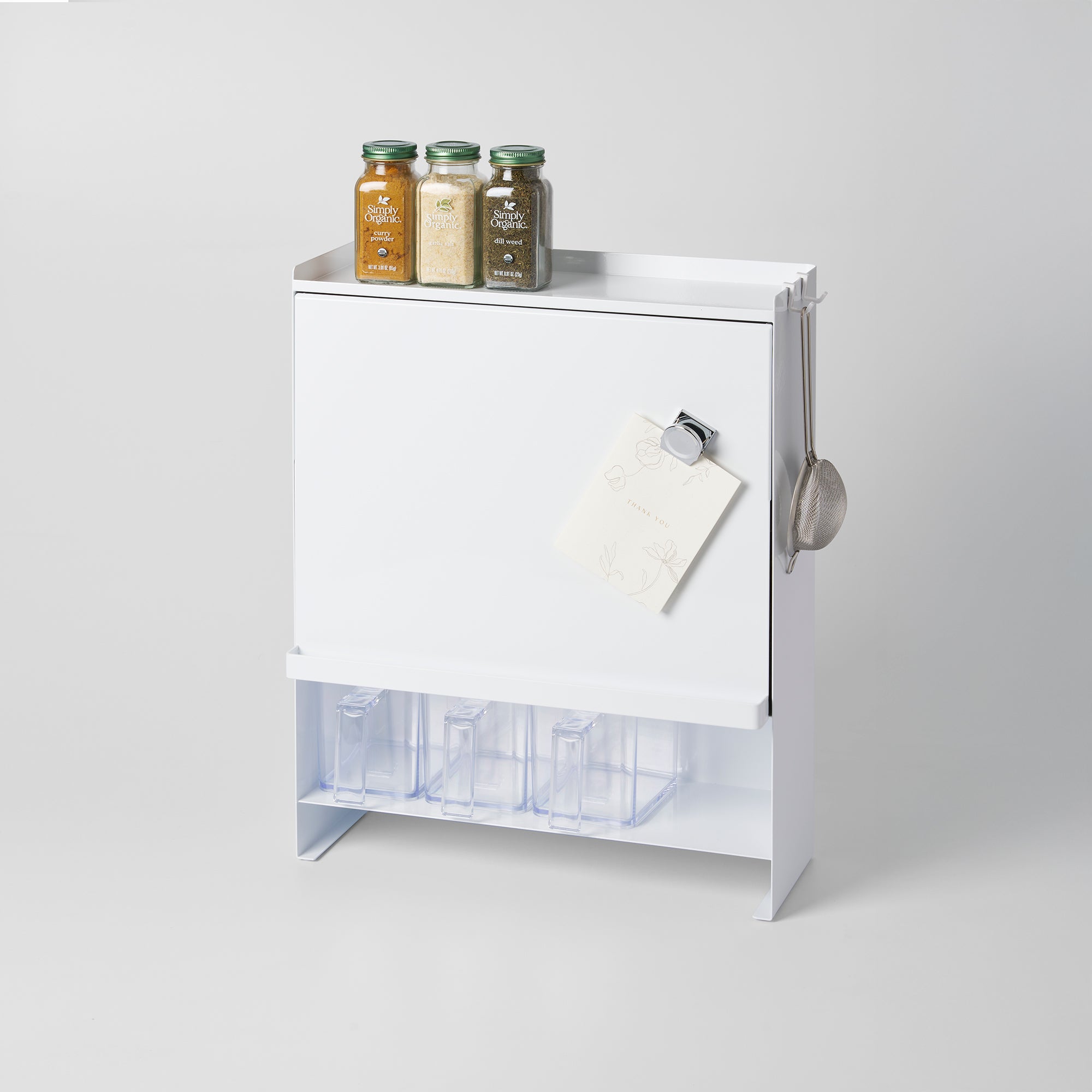 Concealable Spice Rack - Steel – Sunrise Mart Brooklyn