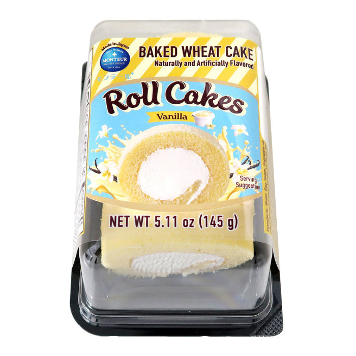 Monteur Roll Cake Vanilla 145g