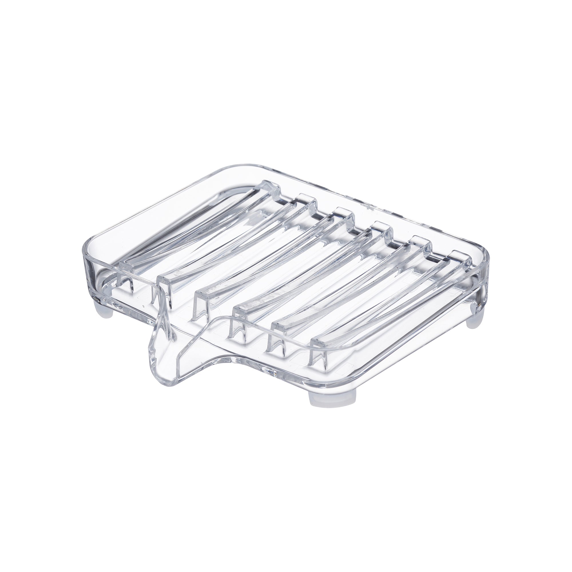 Self-Draining Soap Tray - Acrylic