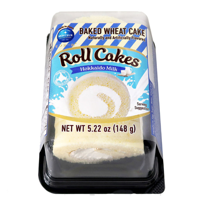 Monteur Roll Cake Hokkaido Milk 148g