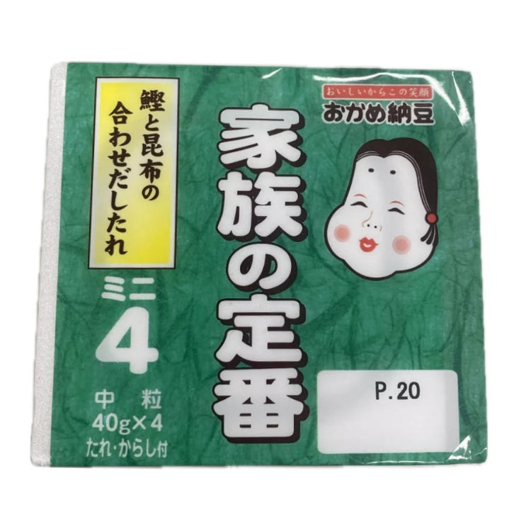 Okame Teiban No Kazoku Natto 4P