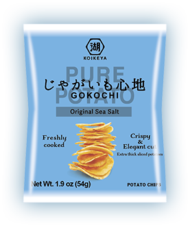 Koikeya Pure Potato Gokochi Sea Salt 54g
