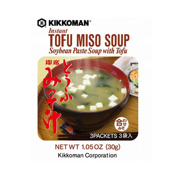 KIKKOMAN Instant Tofu Miso Soup - 30G