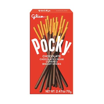 Glico Pocky Original Chocolate Biscuit Sticks - 70g