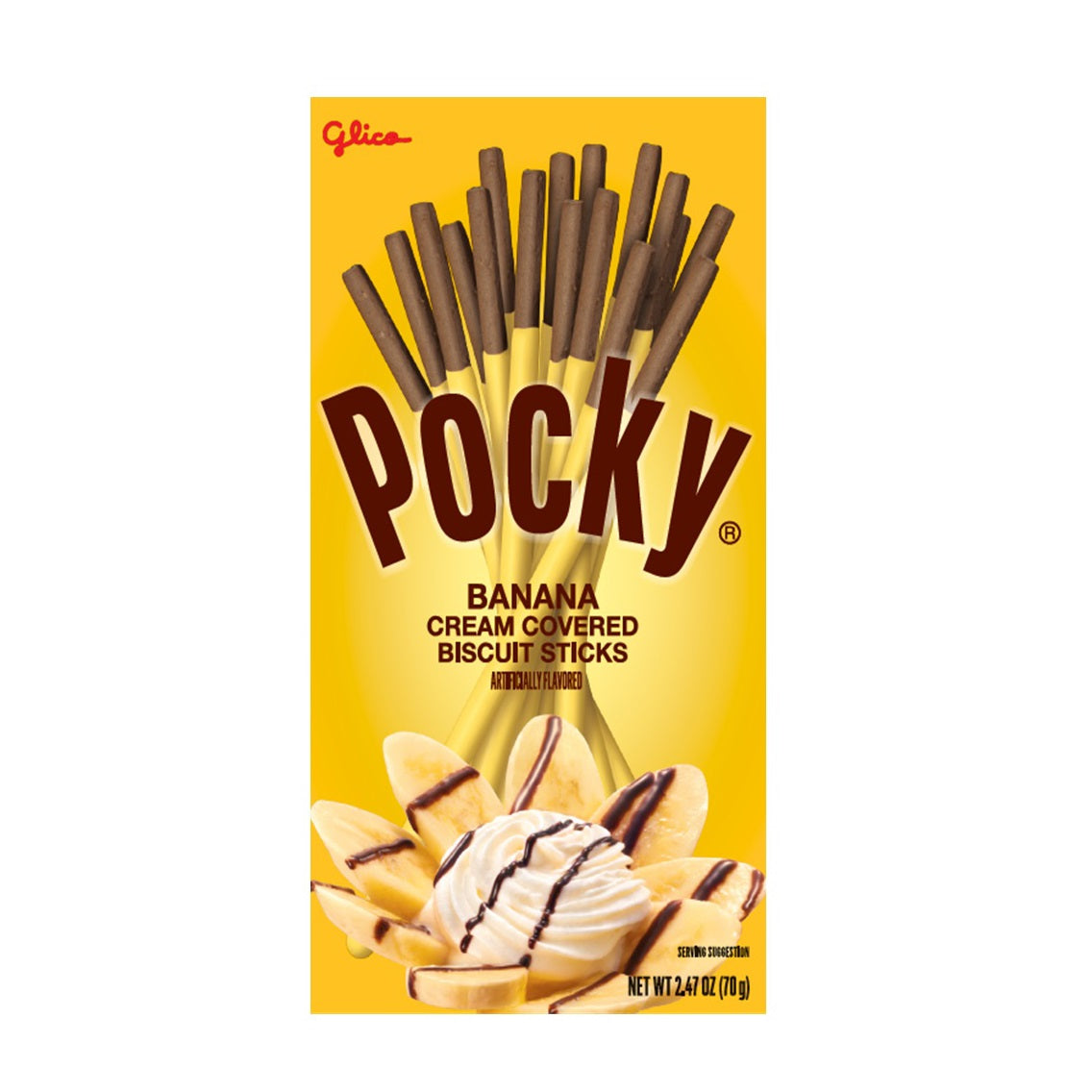 Glico Pocky Banana Biscuit Sticks - 70g