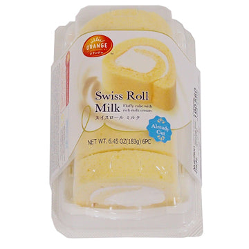 Orange Swiss Roll Milk 1p