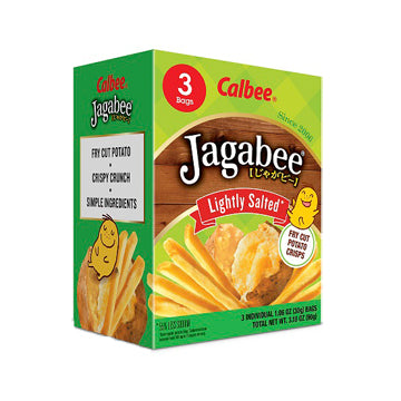 Calbee Jagabee Lightly Salted 3P 90G
