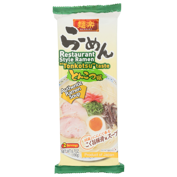 Hikari Menraku Tonkotsu 190g
