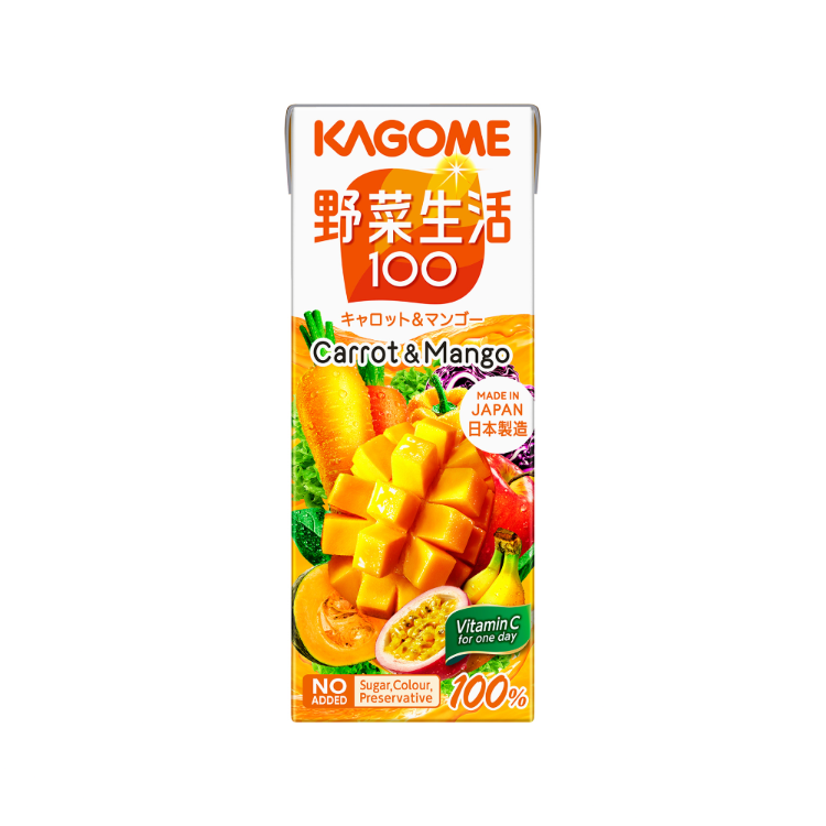 KAGOME YASAISEIKATSU MANGO 200ml