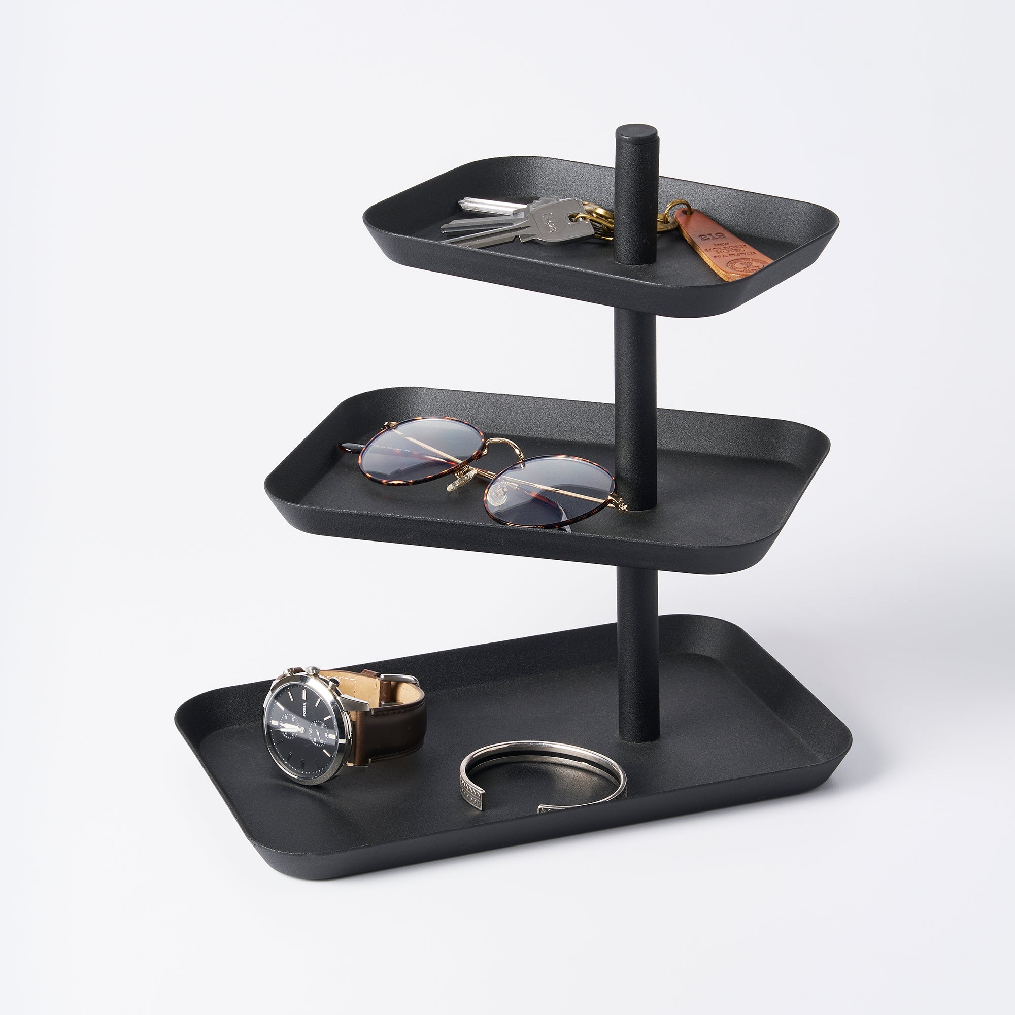 Three-Tier Display Tray - Steel – Sunrise Mart Brooklyn