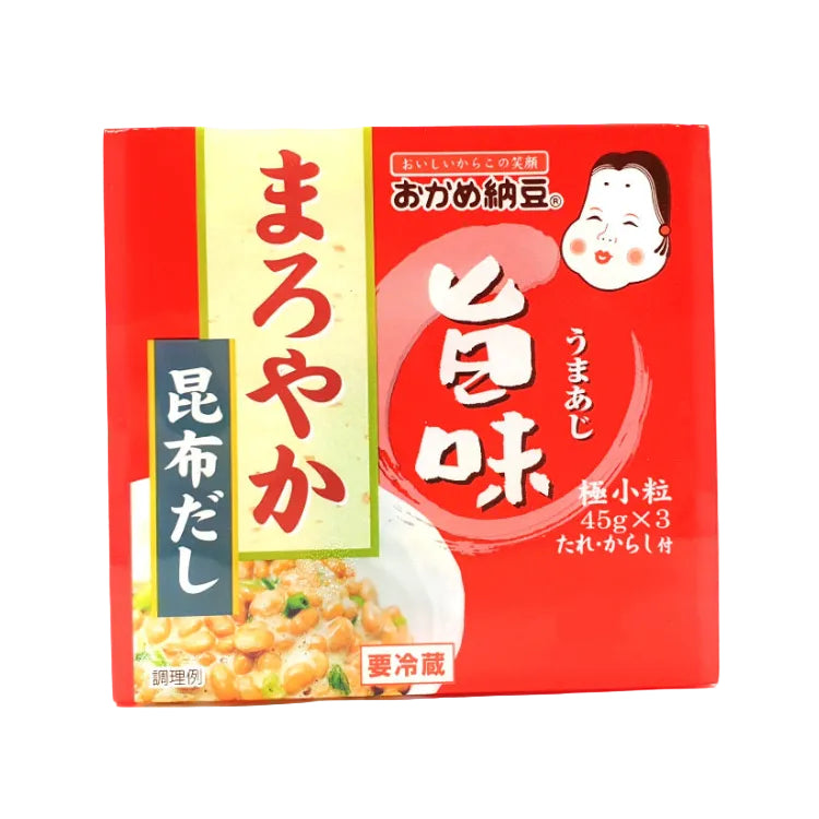 Okame Uma Aji Konbu Dashi Natto 4P