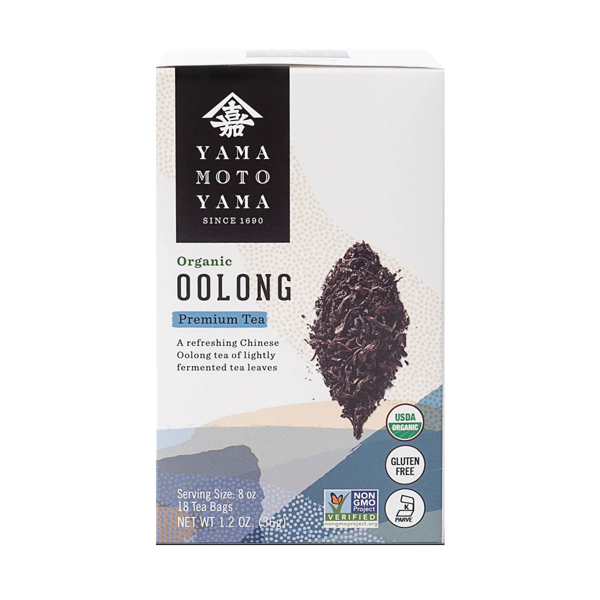 YAMAMOTOYAMA Organic Oolong Teabags 18P