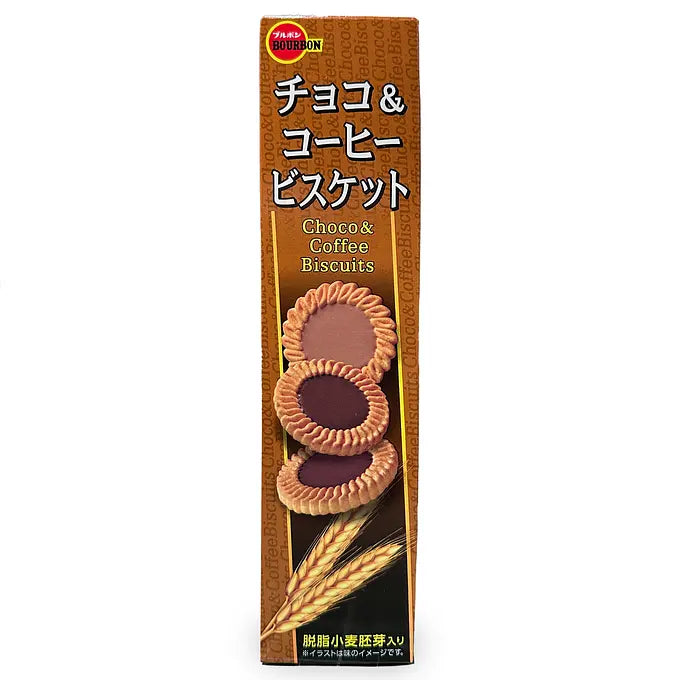 Bourbon Biscuit Choco & Coffee 108g
