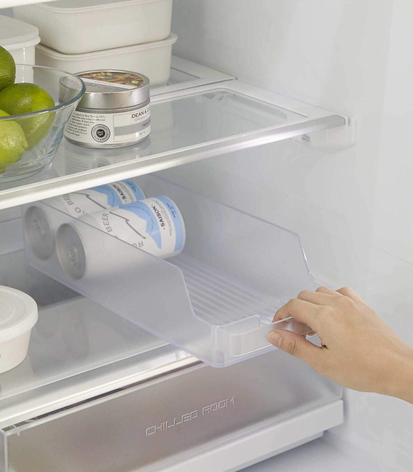 Refrigerator Organizer Bin - Cans