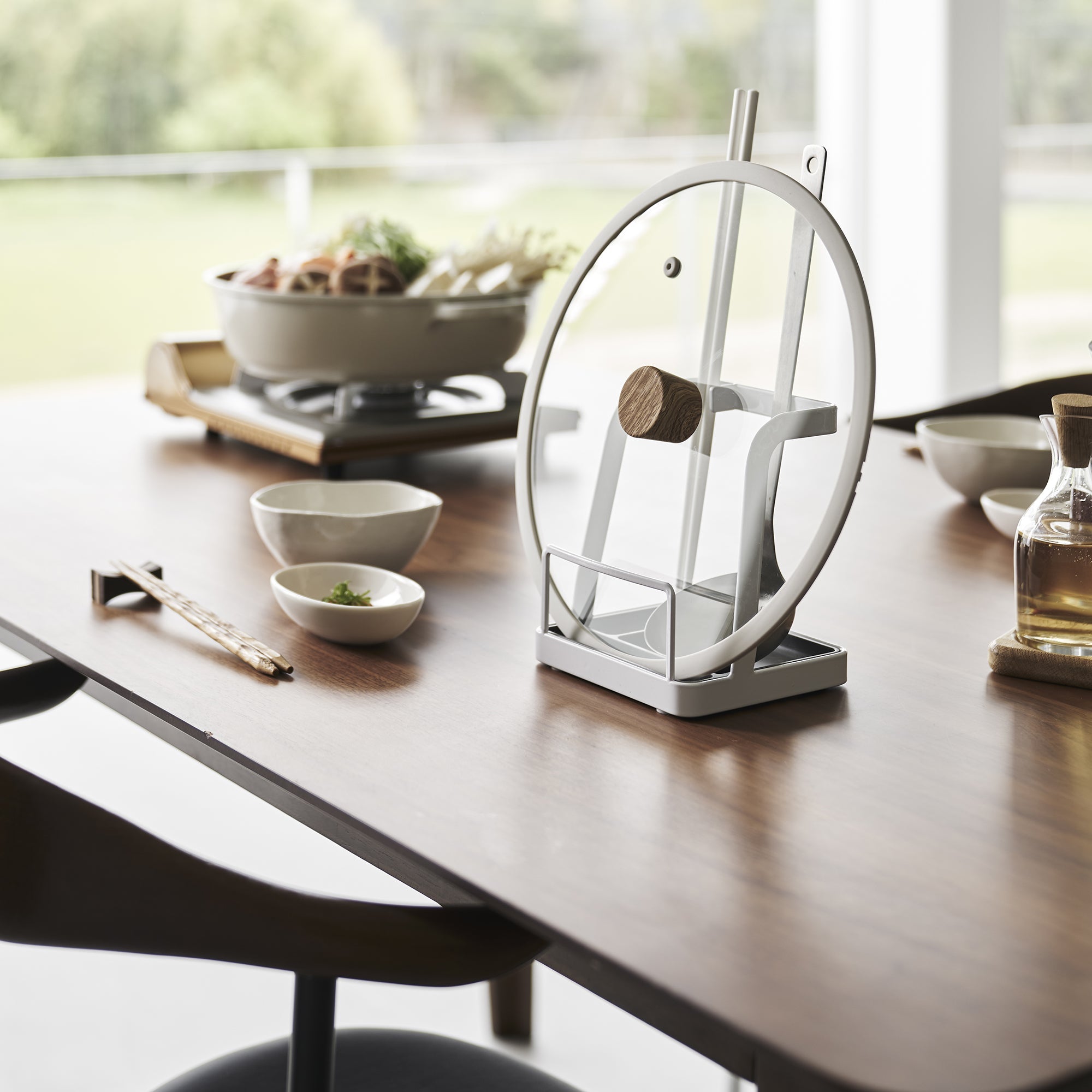 Lid & Ladle Stand - Large - Steel – Sunrise Mart Brooklyn