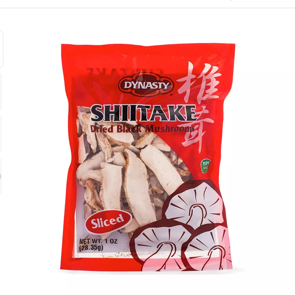 DYNASTY Shiitake Sliced - 28g
