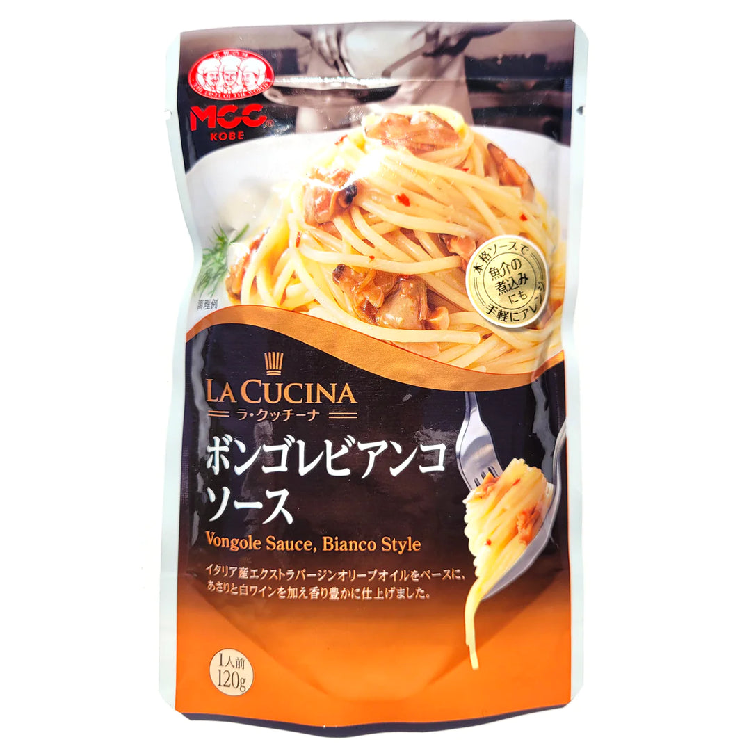 MCC La Cucina Kai No Pasta Sauce-Vongole Sauce Bianco Style 130g
