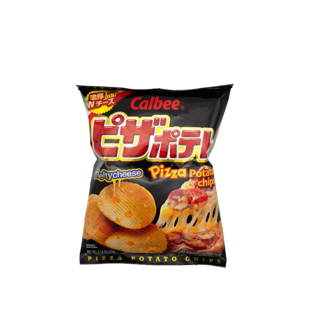 Calbee Potato Chips Pizza - 72g