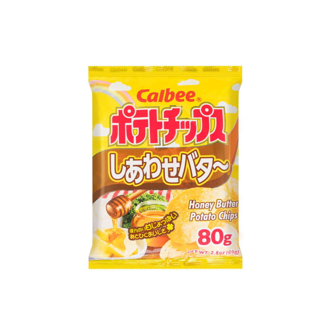 Calbee Potato Chips Honey Butter - 80g
